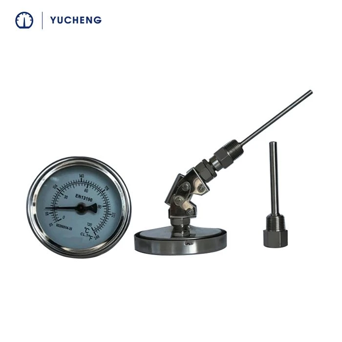 Vinkeljusterbart termometer